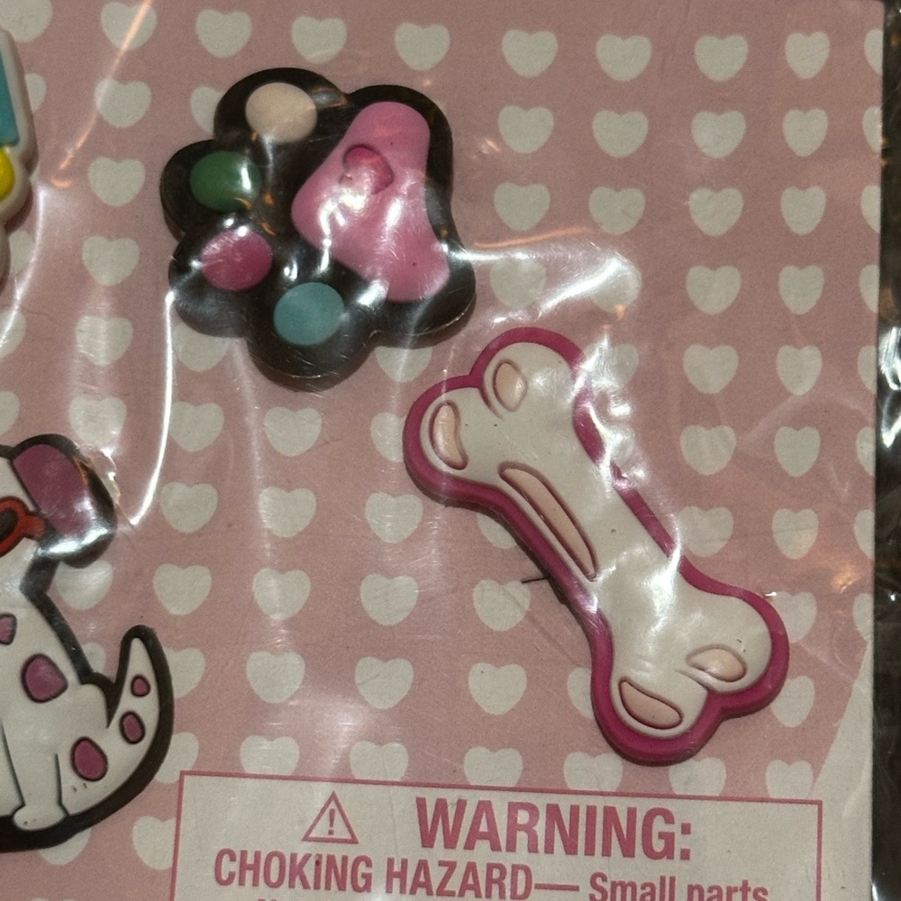 🌸 $3 if bundled - Cute Croc Dog Charms Set for Kids NEW - Picture 4 of 5
